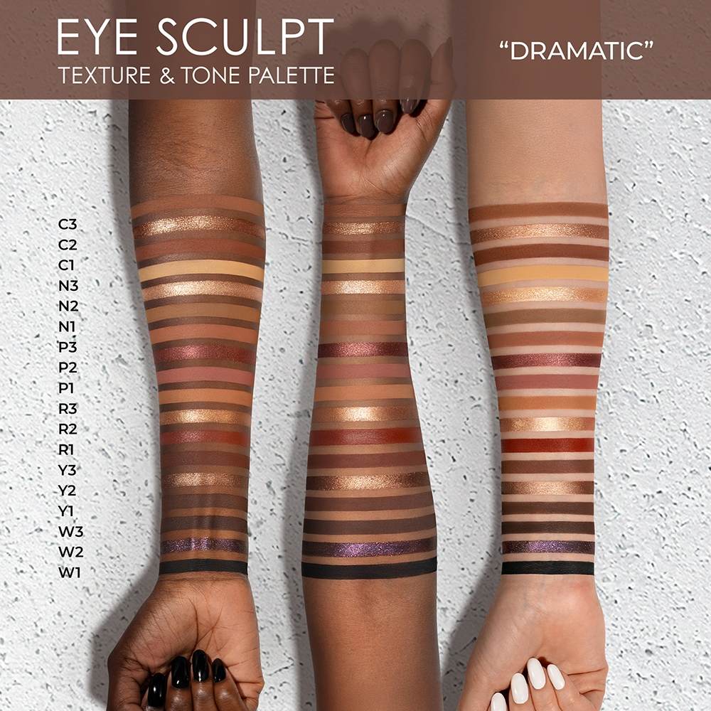 EYE SCULPT TEXTURE & TONE EYESHADOW PALETTE (PALETA DE SOMBRAS PARA OJOS)